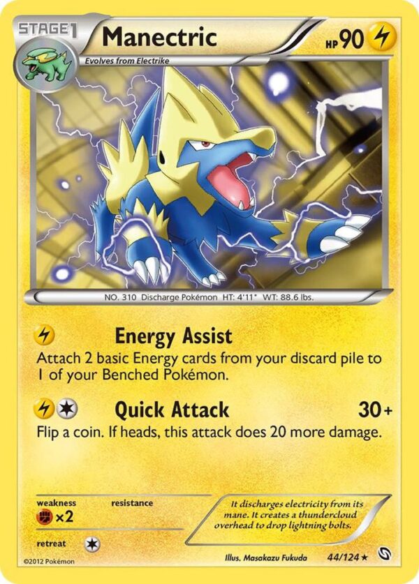 Manectric (44) 44/124 Normal Dragons Exalted