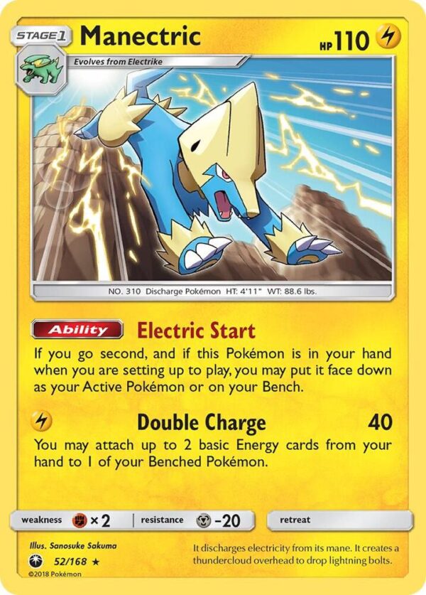 Manectric 52/168 Normal SM – Celestial Storm Manectric 52/168 Normal SM – Celestial Storm