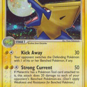 Manectric 8/100 Reverse Holofoil Crystal Guardians Manectric 8/100 Reverse Holofoil Crystal Guardians