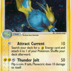 Manectric 9/109 Holofoil Ruby and Sapphire Manectric 9/109 Holofoil Ruby and Sapphire