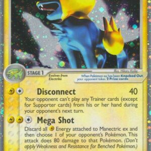 Manectric ex 101/107 Normal Deoxys
