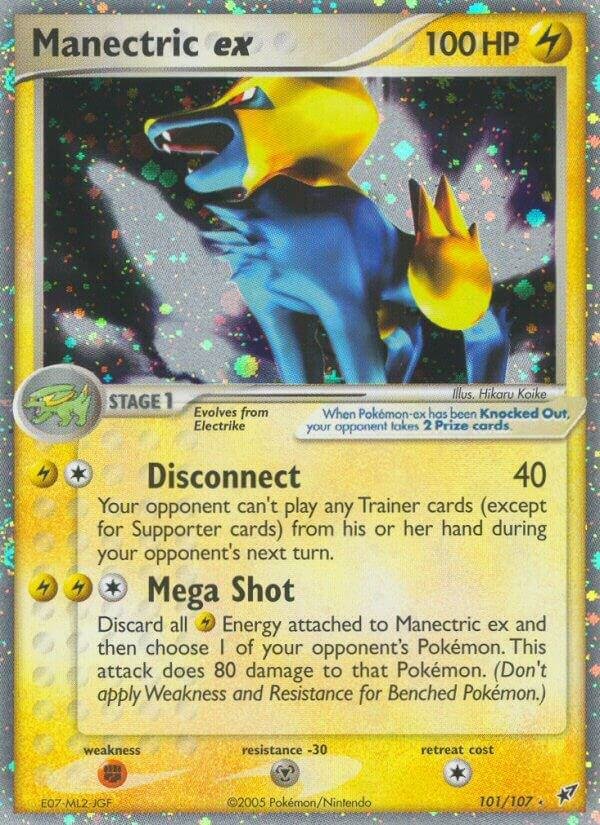 Manectric ex 101/107 Normal Deoxys Manectric ex 101/107 Normal Deoxys