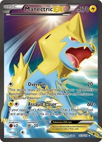 Manectric EX (113 Full Art) | 113/119 | Holofoil | XY - Phantom Forces