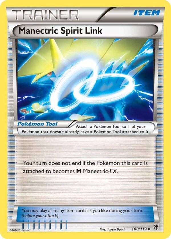 Manectric Spirit Link 100/119 Normal XY – Phantom Forces Manectric Spirit Link 100/119 Normal XY – Phantom Forces