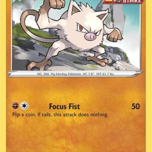Mankey 066/163 Reverse Holofoil SWSH05: Battle Styles