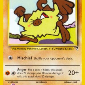 Mankey 081/110 Reverse Holofoil Legendary Collection