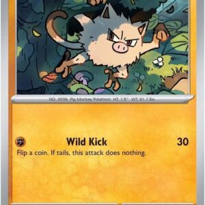 Mankey 090/182 Reverse Holofoil SV10: Destined Rivals