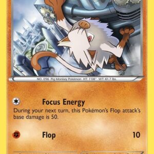 Mankey 52/114 Reverse Holofoil XY – Steam Siege Mankey 52/114 Reverse Holofoil XY – Steam Siege