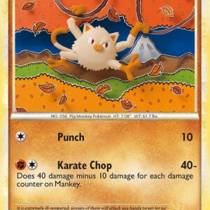 Mankey 53/95 Reverse Holofoil Unleashed