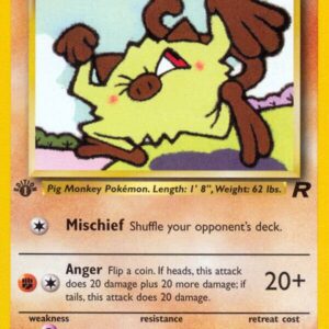 Mankey 61/82 Unlimited Team Rocket Mankey 61/82 Unlimited Team Rocket