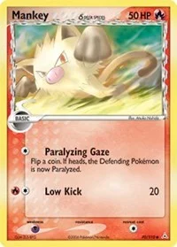 Mankey (Delta Species) | 70/110 | Normal | Holon Phantoms