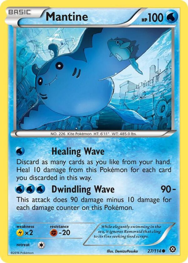 Mantine 27/114 Normal XY – Steam Siege