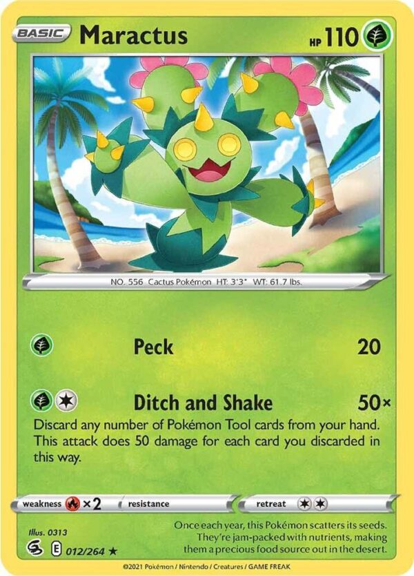 Maractus 012/264 Normal SWSH08: Fusion Strike