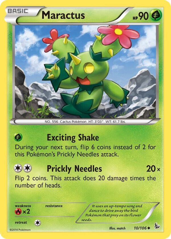 Maractus 10/106 Normal XY – Flashfire