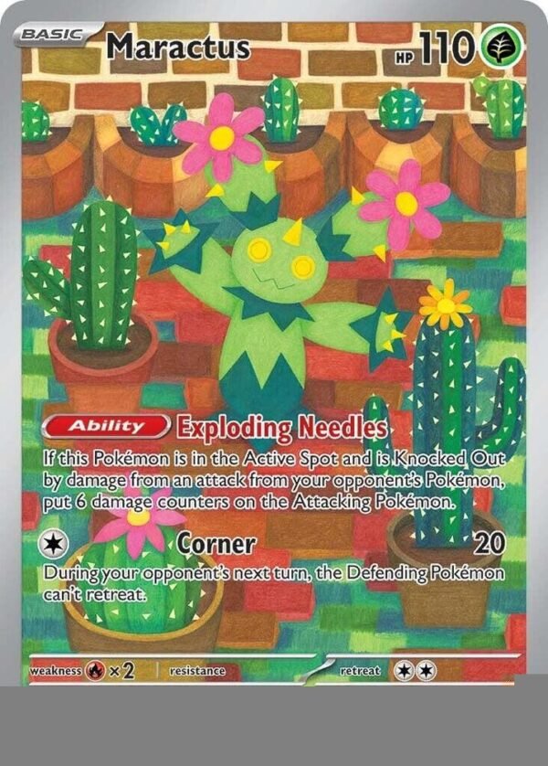 Maractus 160/159 Holofoil SV09: Journey Together Maractus 160/159 Holofoil SV09: Journey Together