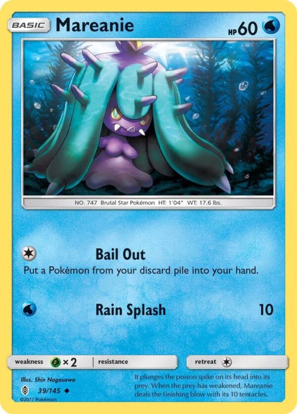 Mareanie 39/145 Normal SM – Guardians Rising