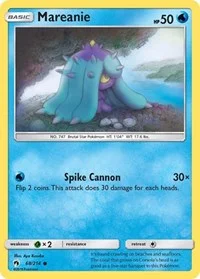 Mareanie (68) | 68/214 | Reverse Holofoil | SM - Lost Thunder