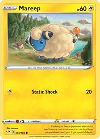 Mareep | 055/189 | Normal | SWSH03: Darkness Ablaze