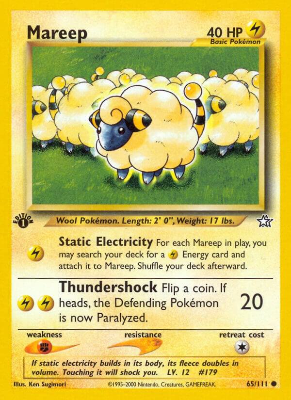 Mareep 065/111 1st Edition Neo Genesis