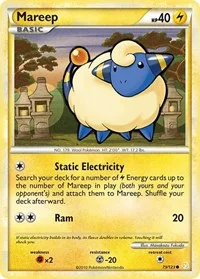 Mareep | 73/123 | Reverse Holofoil | HeartGold SoulSilver