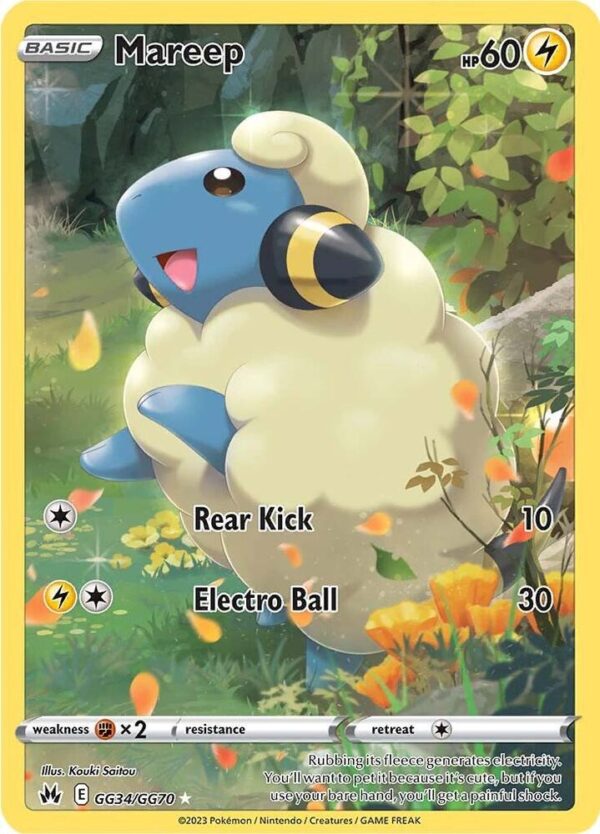 Mareep GG34/GG70 Holofoil Crown Zenith: Galarian Gallery