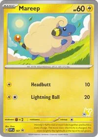 Mareep | Pikachu 19 | 107 | Normal | Battle Academy 2024