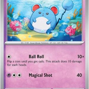 Marill 064/162 Reverse Holofoil SV05: Temporal Forces Marill 064/162 Reverse Holofoil SV05: Temporal Forces