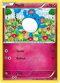 Marill | 102/160 | Reverse Holofoil | XY - Primal Clash