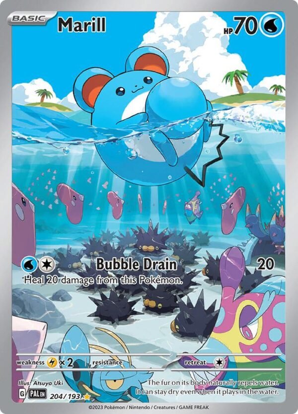 Marill 204/193 Holofoil SV02: Paldea Evolved Marill 204/193 Holofoil SV02: Paldea Evolved