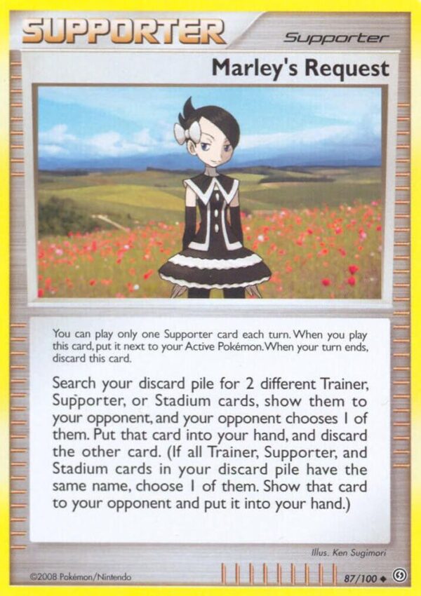 Marley’s Request 87/100 Reverse Holofoil Stormfront Marley’s Request 87/100 Reverse Holofoil Stormfront