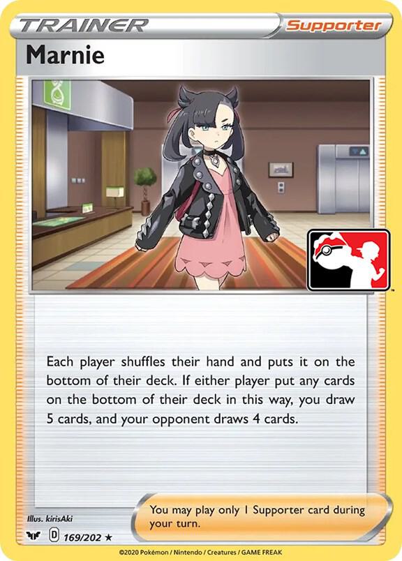 Marnie 169/202 Normal Prize Pack Series Cards