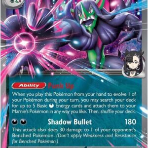 Marnie’s Grimmsnarl ex 136/182 Holofoil SV10: Destined Rivals Marnie’s Grimmsnarl ex 136/182 Holofoil SV10: Destined Rivals