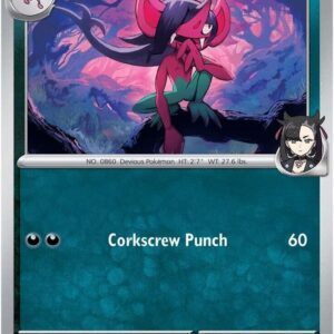 Marnie’s Morgrem 135/182 Reverse Holofoil SV10: Destined Rivals