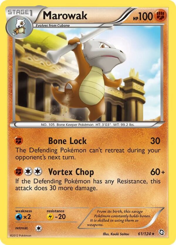 Marowak 61/124 Normal Dragons Exalted