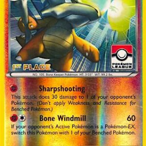 Marowak 78/162 (Pokemon League) [1st Place] 078/162 Reverse Holofoil League & Championship Cards