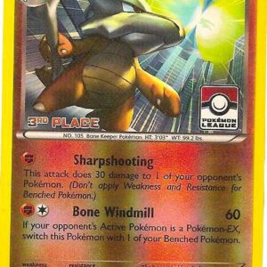 Marowak 78/162 (Pokemon League) [3rd Place] 078/162 Reverse Holofoil League & Championship Cards