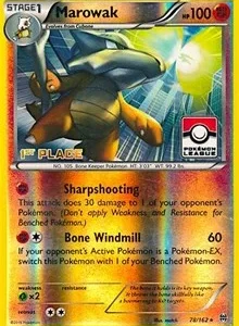 Marowak | 78/162 (Pokemon League) [1st Place] | 078/162 | Reverse Holofoil | League & Championship Cards