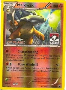 Marowak | 78/162 (Pokemon League) [3rd Place] | 078/162 | Reverse Holofoil | League & Championship Cards