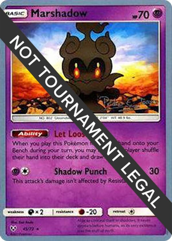 Marshadow 2018 (Pedro Eugenio Torres) 45/73 Normal World Championship Decks