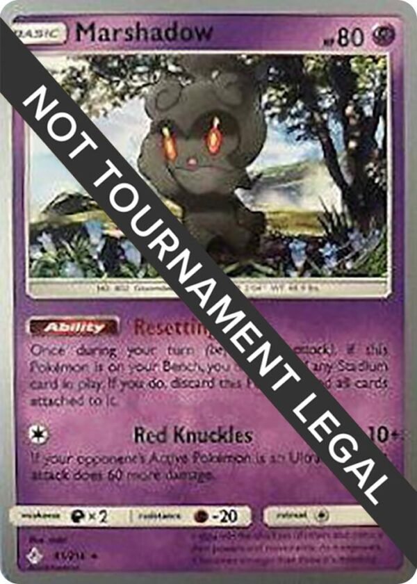 Marshadow 2019 (Henry Brand) 81/214 Normal World Championship Decks Marshadow 2019 (Henry Brand) 81/214 Normal World Championship Decks