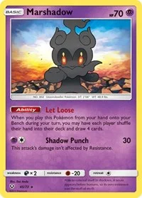 Marshadow | 45/73 | Reverse Holofoil | Shining Legends
