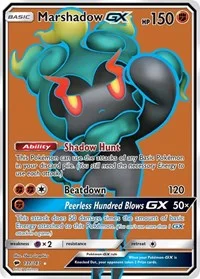 Marshadow GX (Full Art) | 137/147 | Holofoil | SM - Burning Shadows