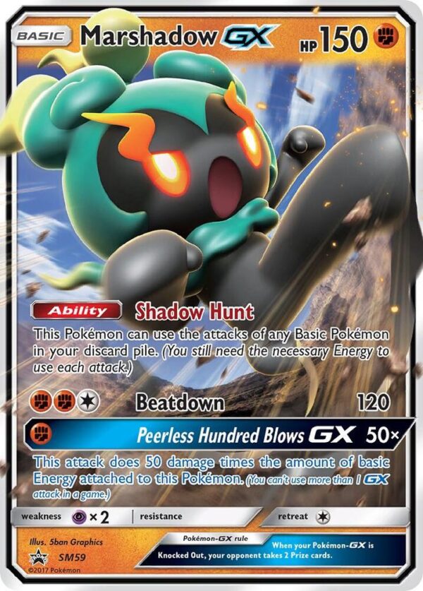 Marshadow GX SM59 Holofoil SM Promos