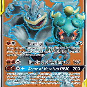 Marshadow & Machamp GX (198) (Full Art) 198/214 Holofoil SM – Unbroken Bonds