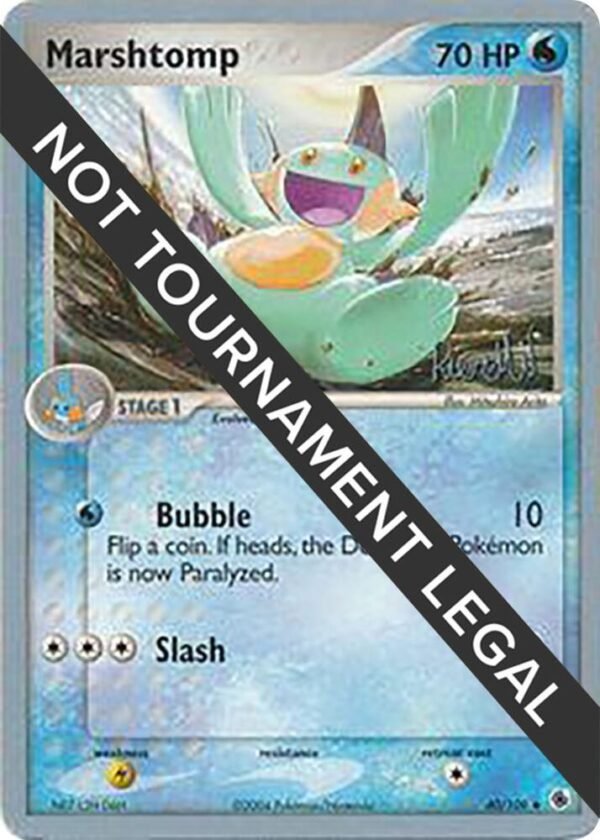 Marshtomp 2004 (Reed Weichler) 40/109 Normal World Championship Decks