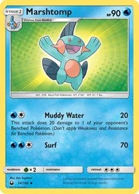 Marshtomp | 34/168 | Normal | SM - Celestial Storm