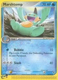 Marshtomp | 40/109 | Normal | Ruby and Sapphire