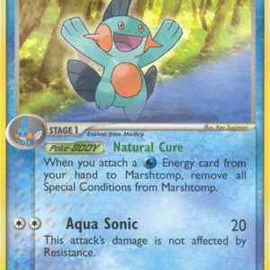 Marshtomp 41/109 Reverse Holofoil Ruby and Sapphire