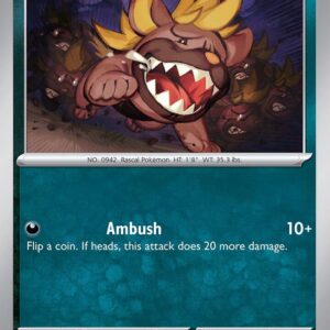 Maschiff 062/091 Reverse Holofoil SV: Paldean Fates