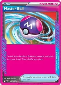Master Ball | 153/162 | Holofoil | SV05: Temporal Forces